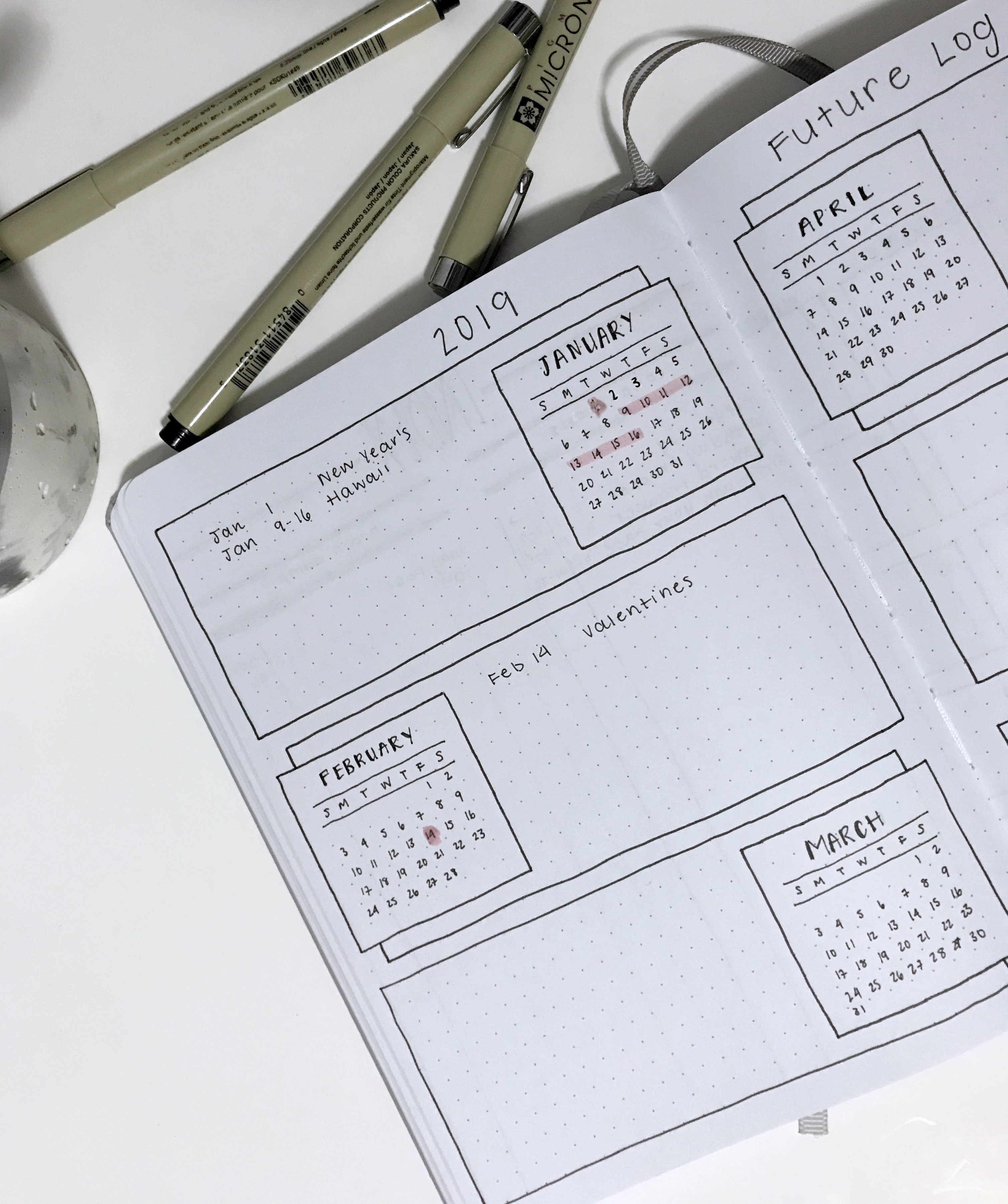2024 Bullet Journal Setup — Part 1: Yearly Spreads 