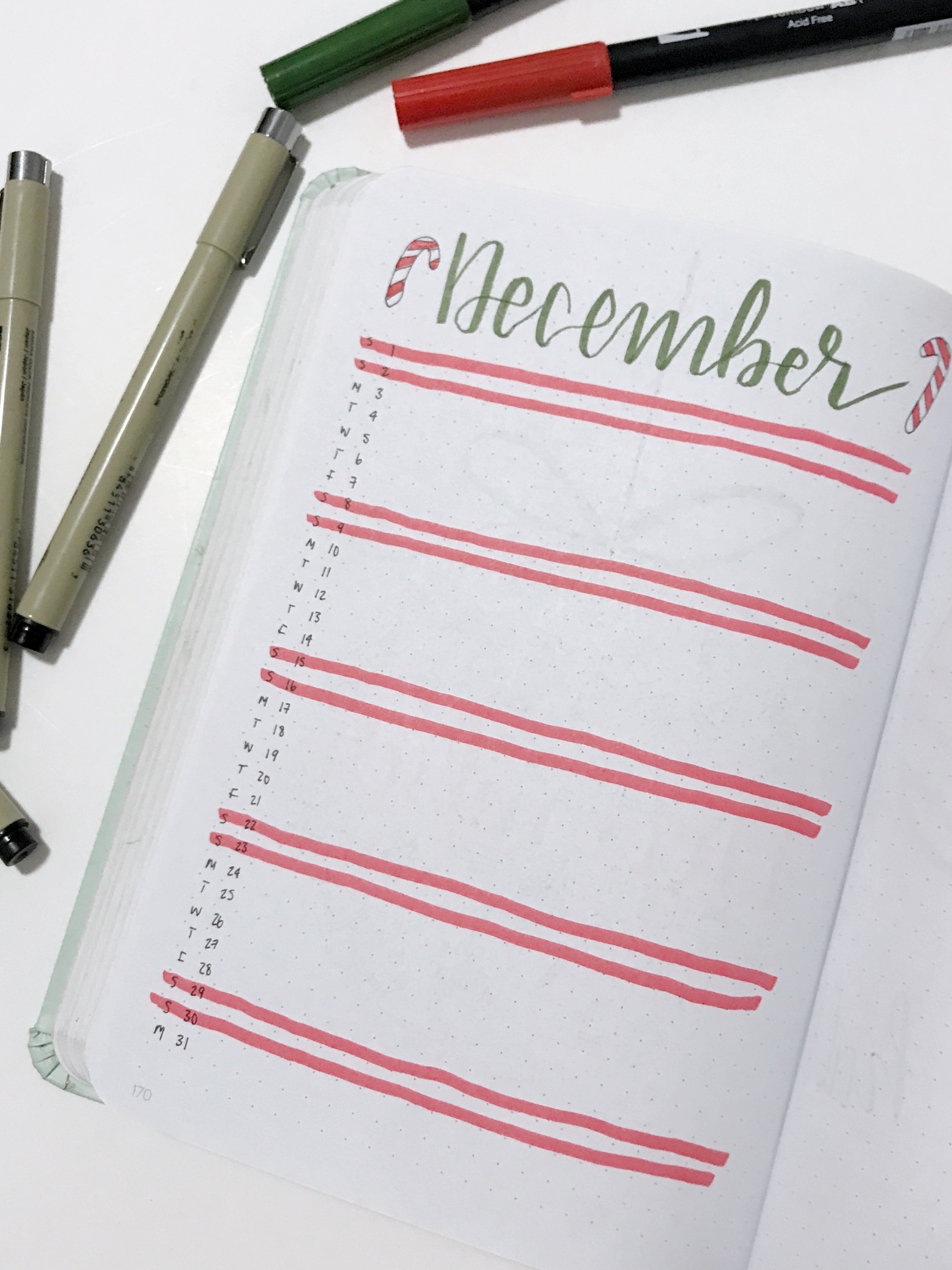 December Monthly Log #aylarianne #monthlylog #decemberbulletjournal #bulletjournal