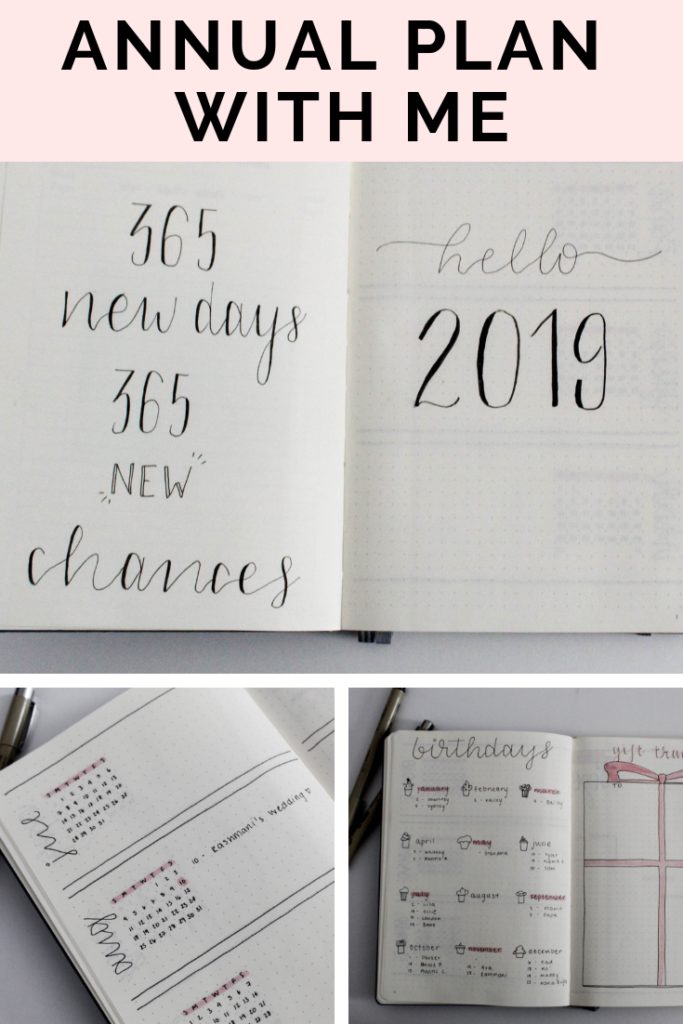 Annual Plan With Me #aylarianne #bulletjournal #annualcollection
