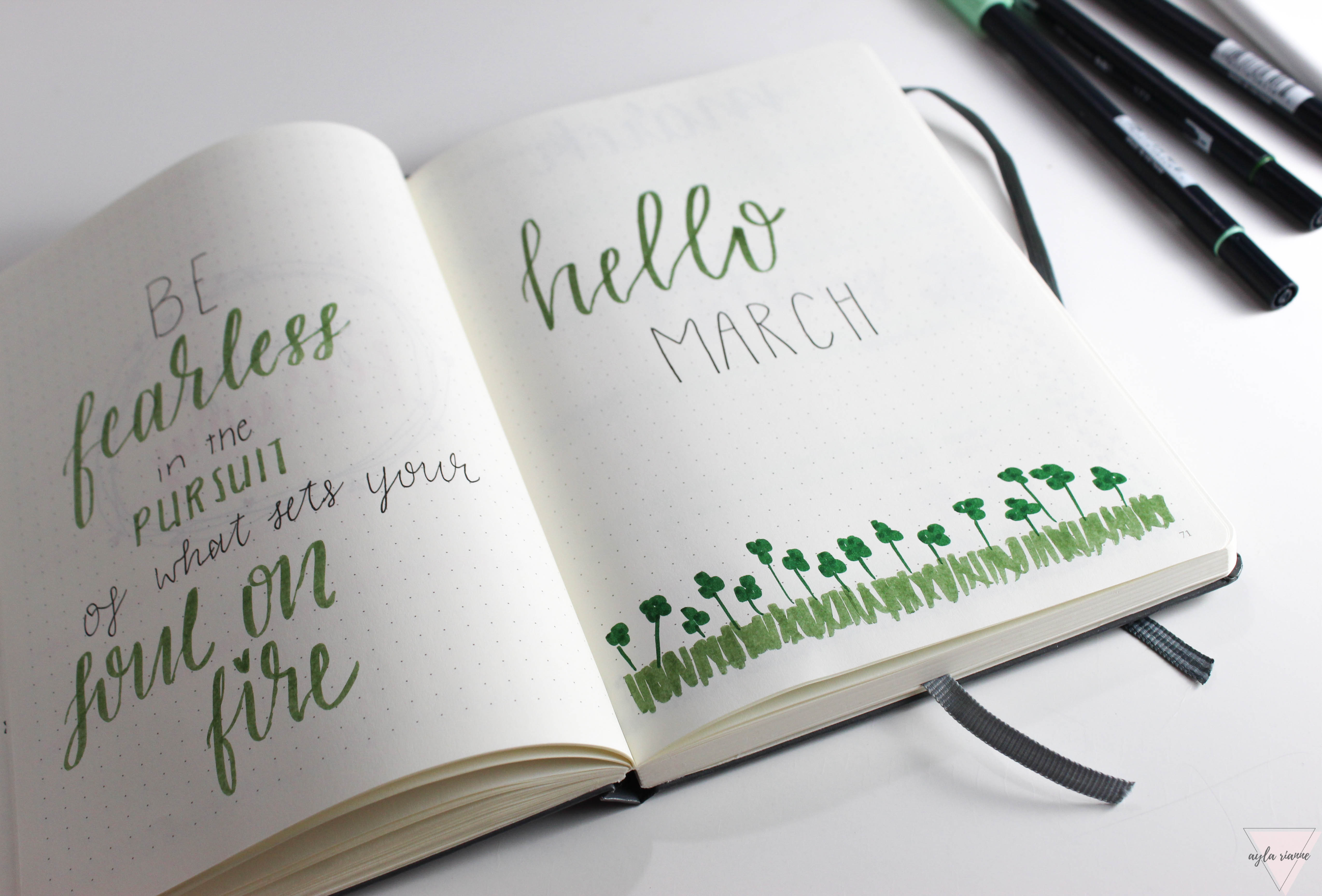 Plan With Me - March 2019 - Ayla Rianne