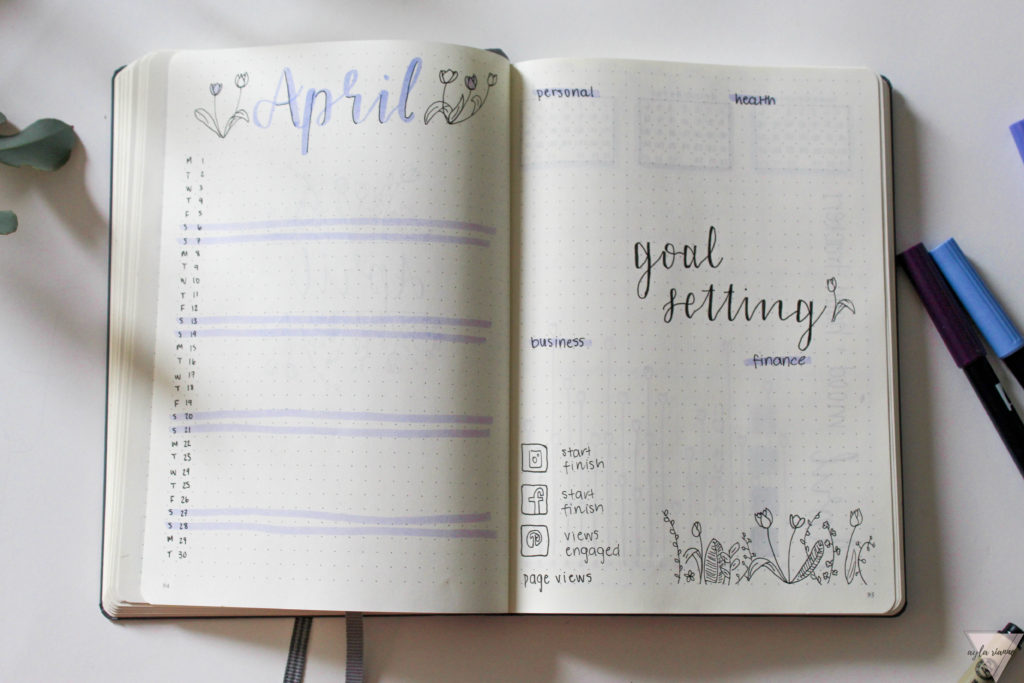 Plan With Me - April 2019 - Life With Ayla Rianne