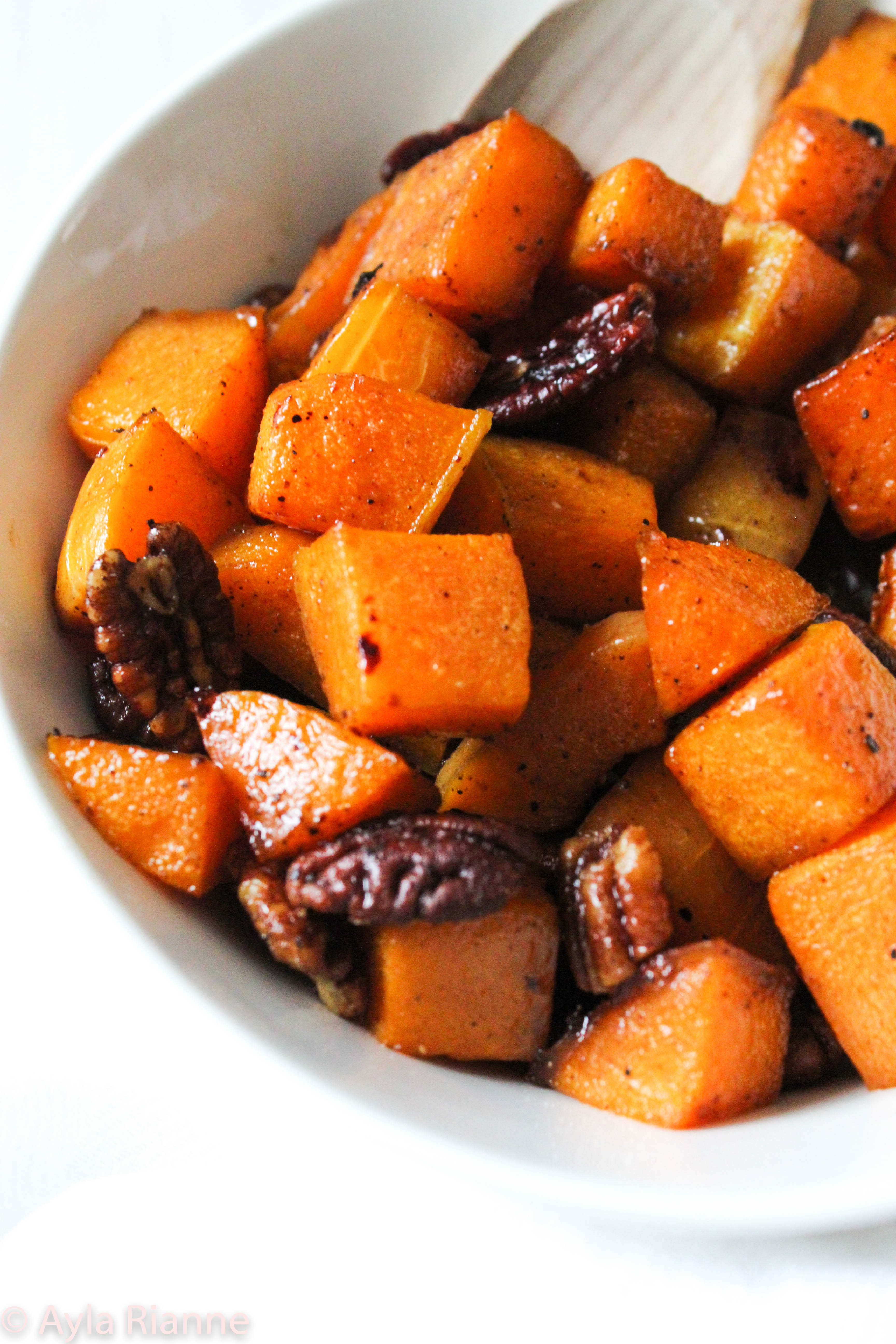 Maple Roasted Butternut Squash - Life With Ayla Rianne