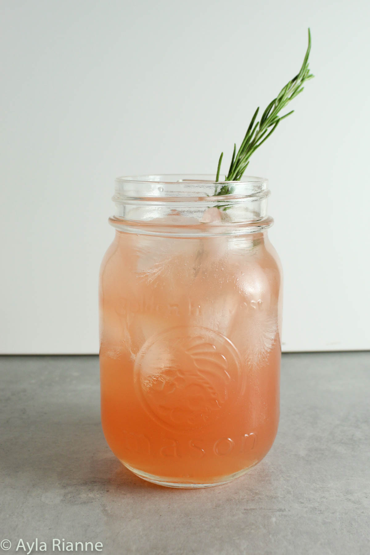 Rosemary Grapefruit Mocktail - Life With Ayla Rianne