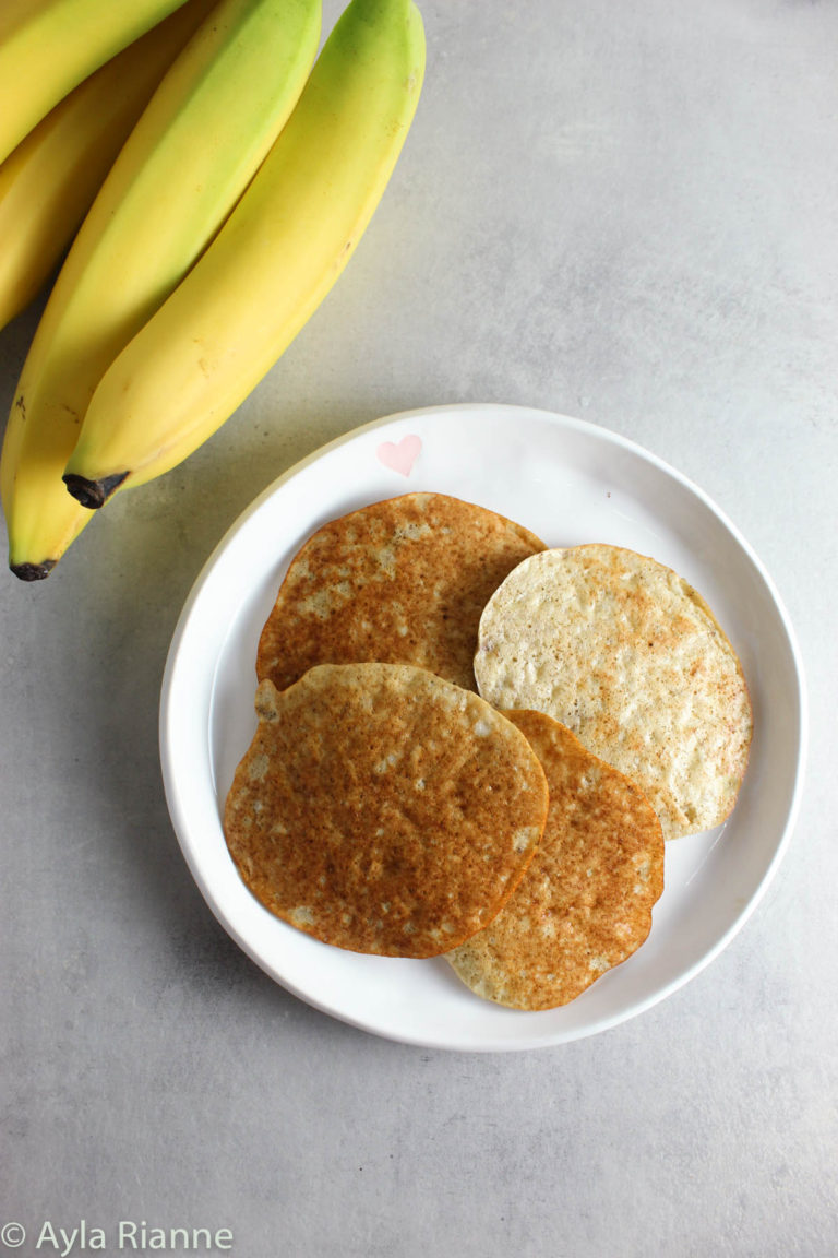 3 Ingredient Banana Pancakes - Life With Ayla Rianne