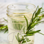herb infused Rosemary Simple Syrup