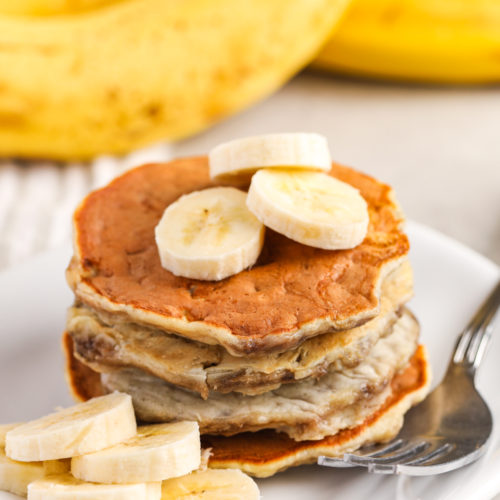 3 Ingredient Banana Pancakes Life With Ayla Rianne   3 Ingredient Banana Pancakes LAR 5 500x500 