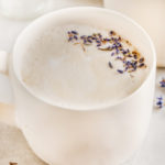 close up of Lavender Latte