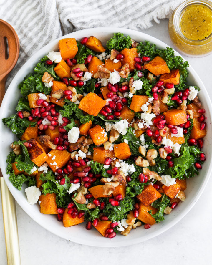 bowl of Butternut Squash Salad