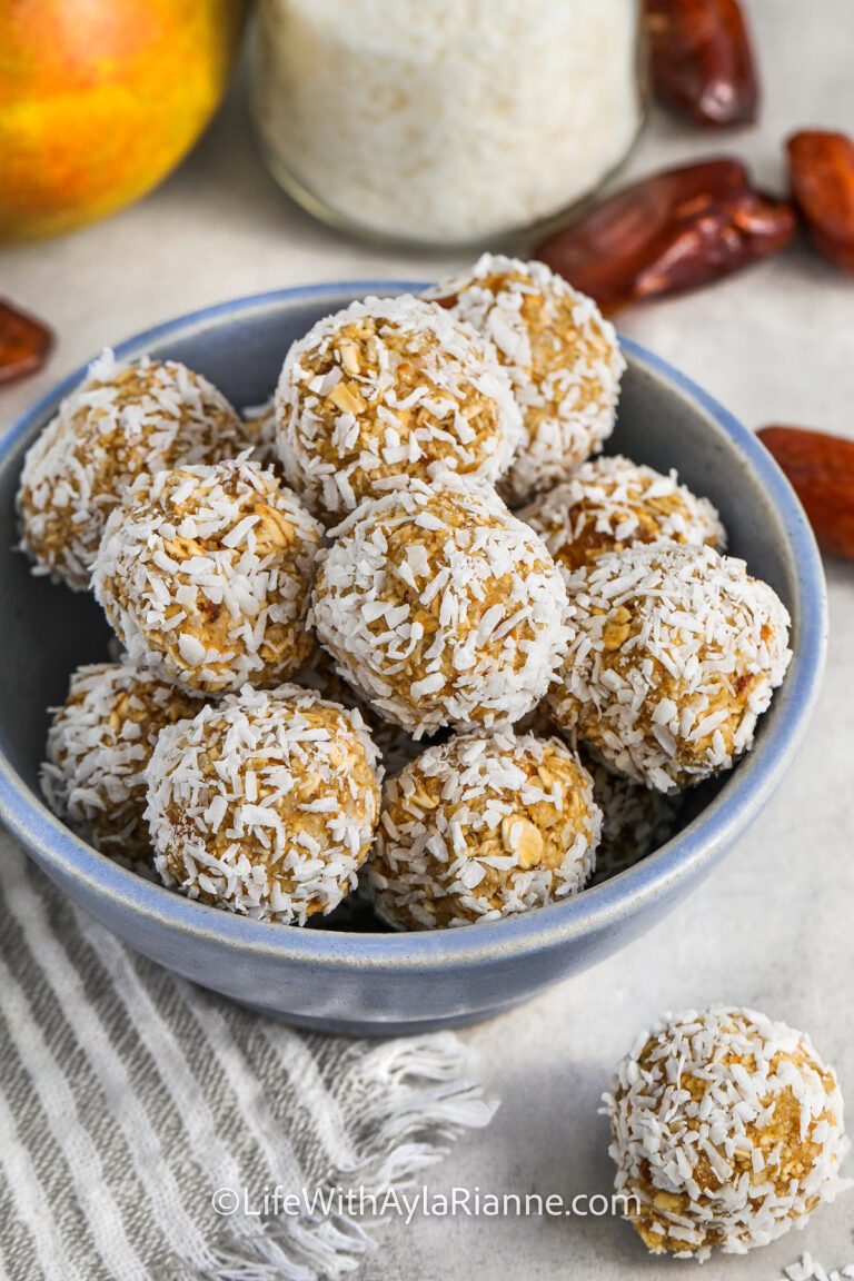 Mango Coconut Balls