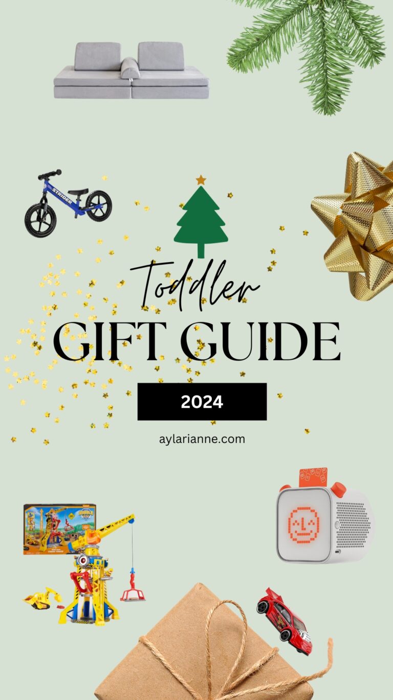 2024 toddler gift guide intro