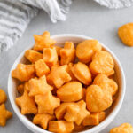 easy cheesy Homemade Cheese Crackers