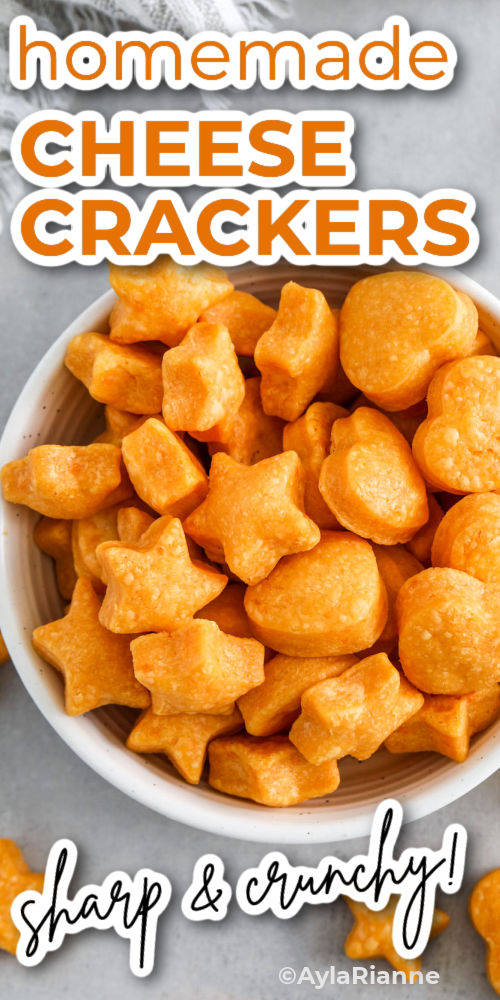 Homemade Cheese Crackers