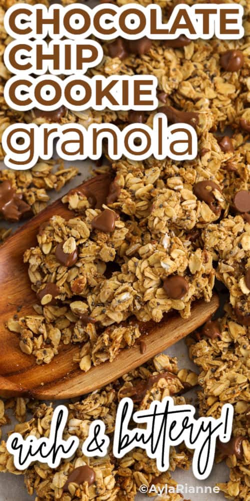 Chocolate Chip Cookie Granola
